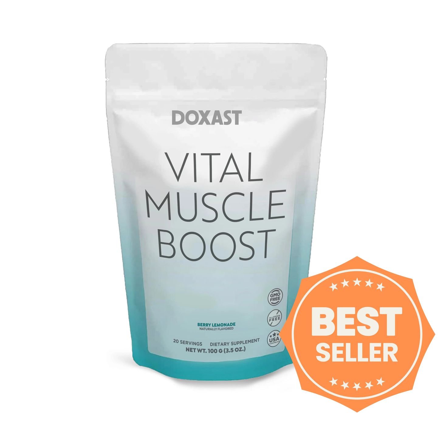 Doxast Vital Muscle Boost (HMB Supplement For Bone Density & Muscle Mass)