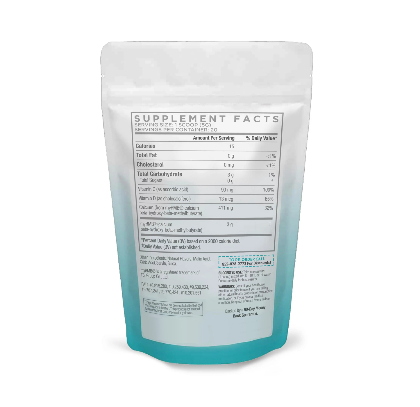 Doxast Vital Muscle Boost (HMB Supplement For Bone Density & Muscle Mass)