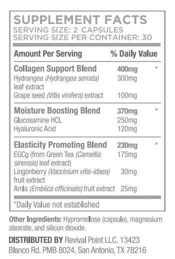 Doxast Deep Skin Restore - Anti Aging Skin Care Vitamins