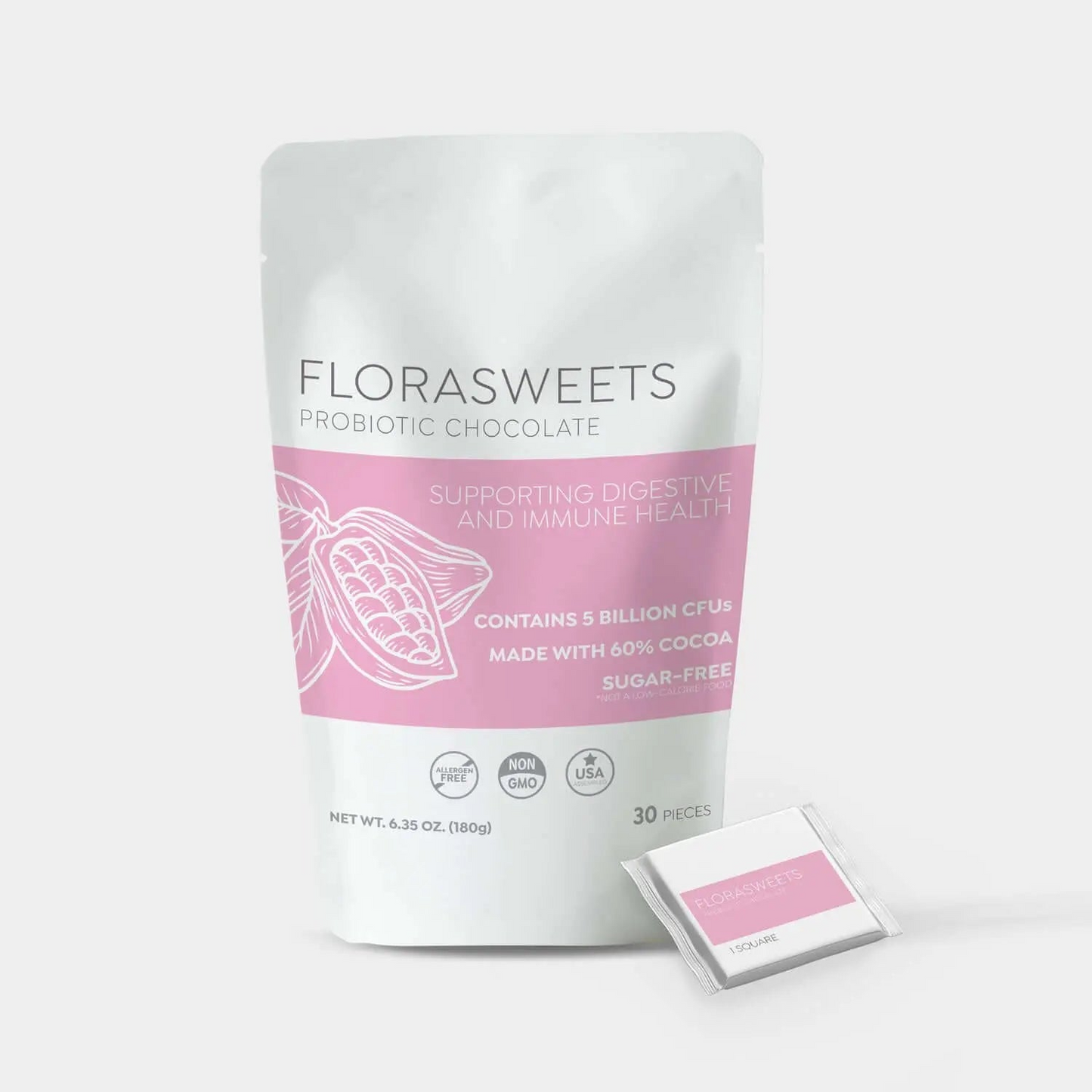 Doxast Florasweets Probiotic Chocolate 5 Billion CFU™